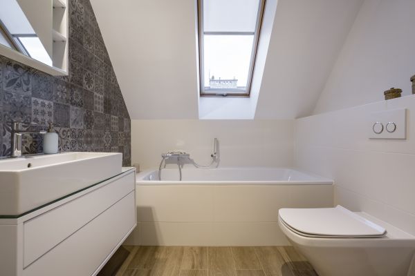 Attic Bathroom Construction in Pasadena